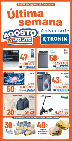  Vista previa del prospecto Ktronix catálogo del almacen Ktronix válida del 29/08/2026 al 04/09/2026