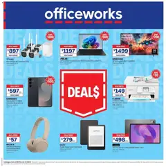 Preview of catalogue Officeworks catalogue from shop Officeworks valid 11/08/2026