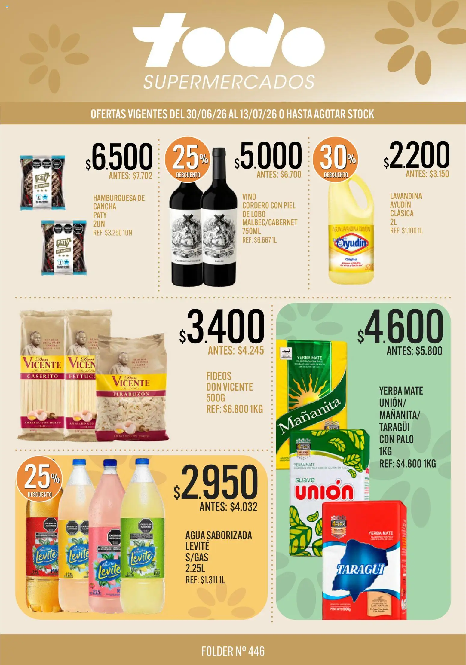 Vista previa del folleto de la tienda Supermercados TODO válido desde el 30/06/2026 