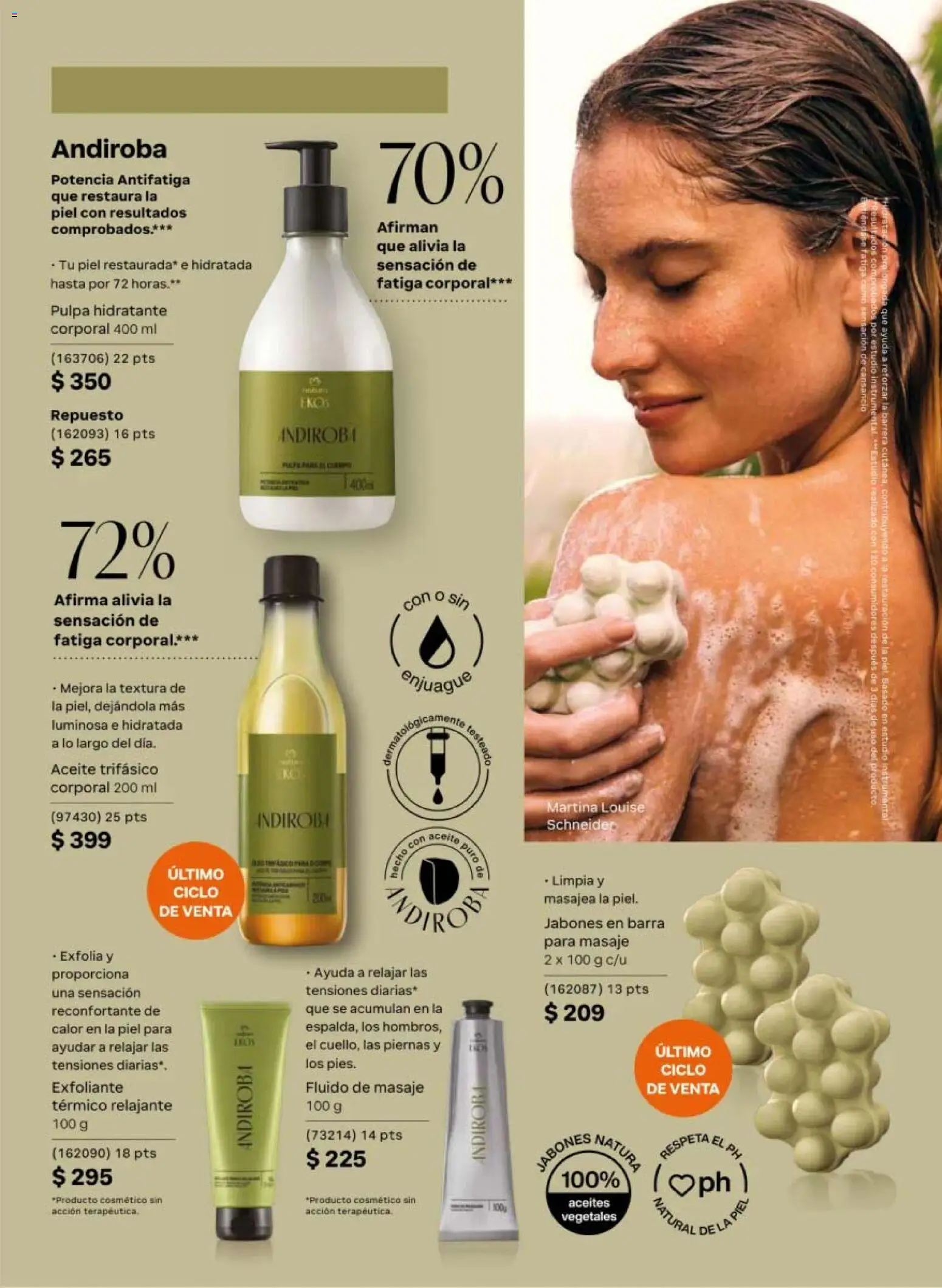Vista previa las ofertas de la tienda Natura - Natura campaña 6 2026 desde el 02/04/2026 - Té, Aceite, Barra, Exfoliante