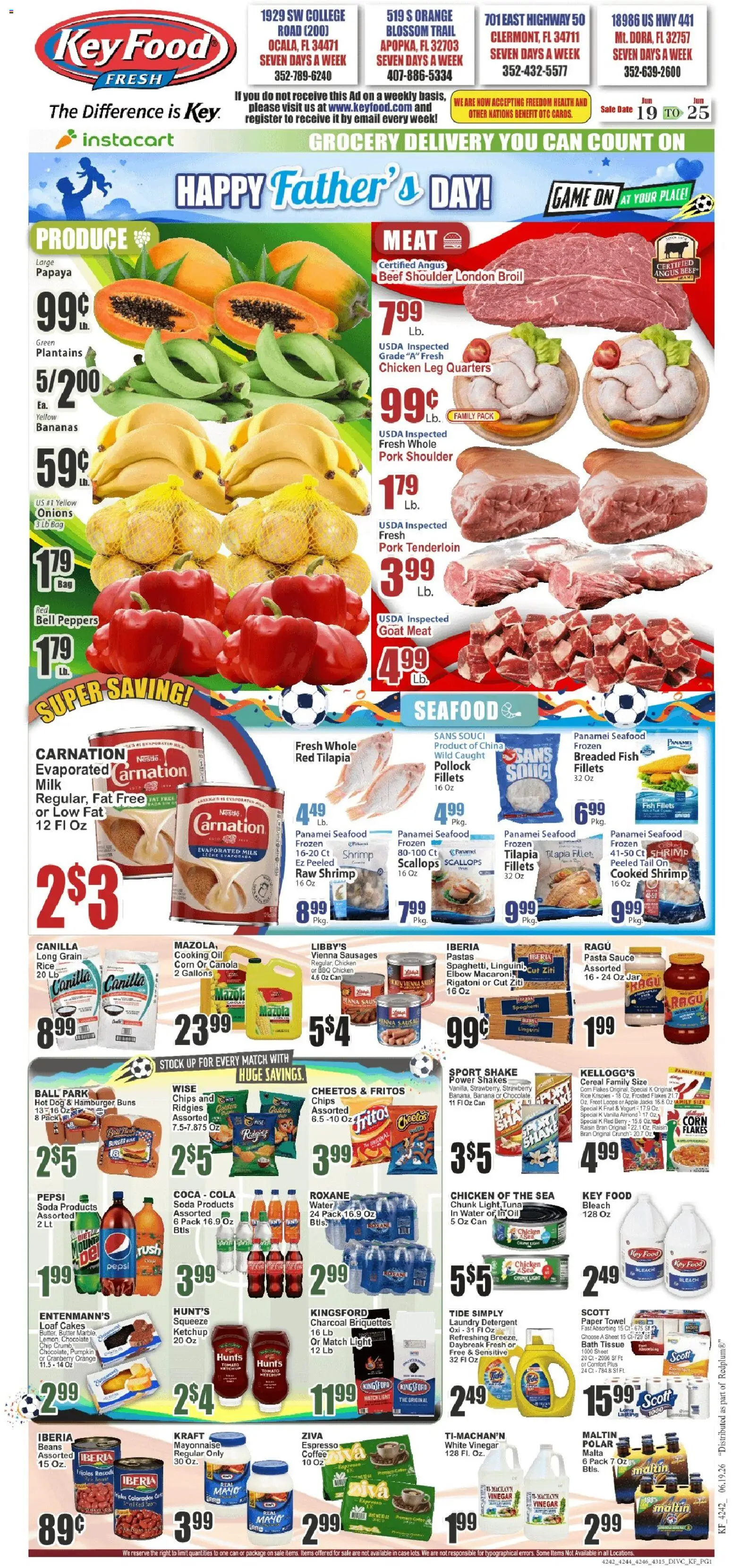 Ad Preview of Key Food Key Food Weekly Ad from 06/19/2026