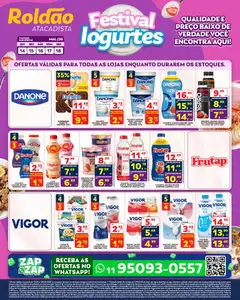 Pré-Visualização do folheto "Roldão ofertas Festival Iogurte" da loja Roldão válido a partir de 14/05/2026