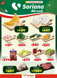 Vista previa las ofertas de la tienda Soriana - Soriana Fin de Semana Mercado: Saltillo y Torreón desde el 01/05/2026 