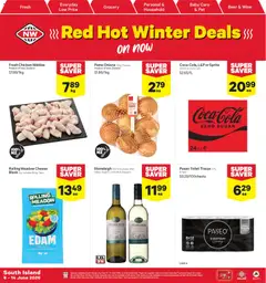 Preview of catalogue New World South Island catalogue from shop New World valid 8 Jun 2026