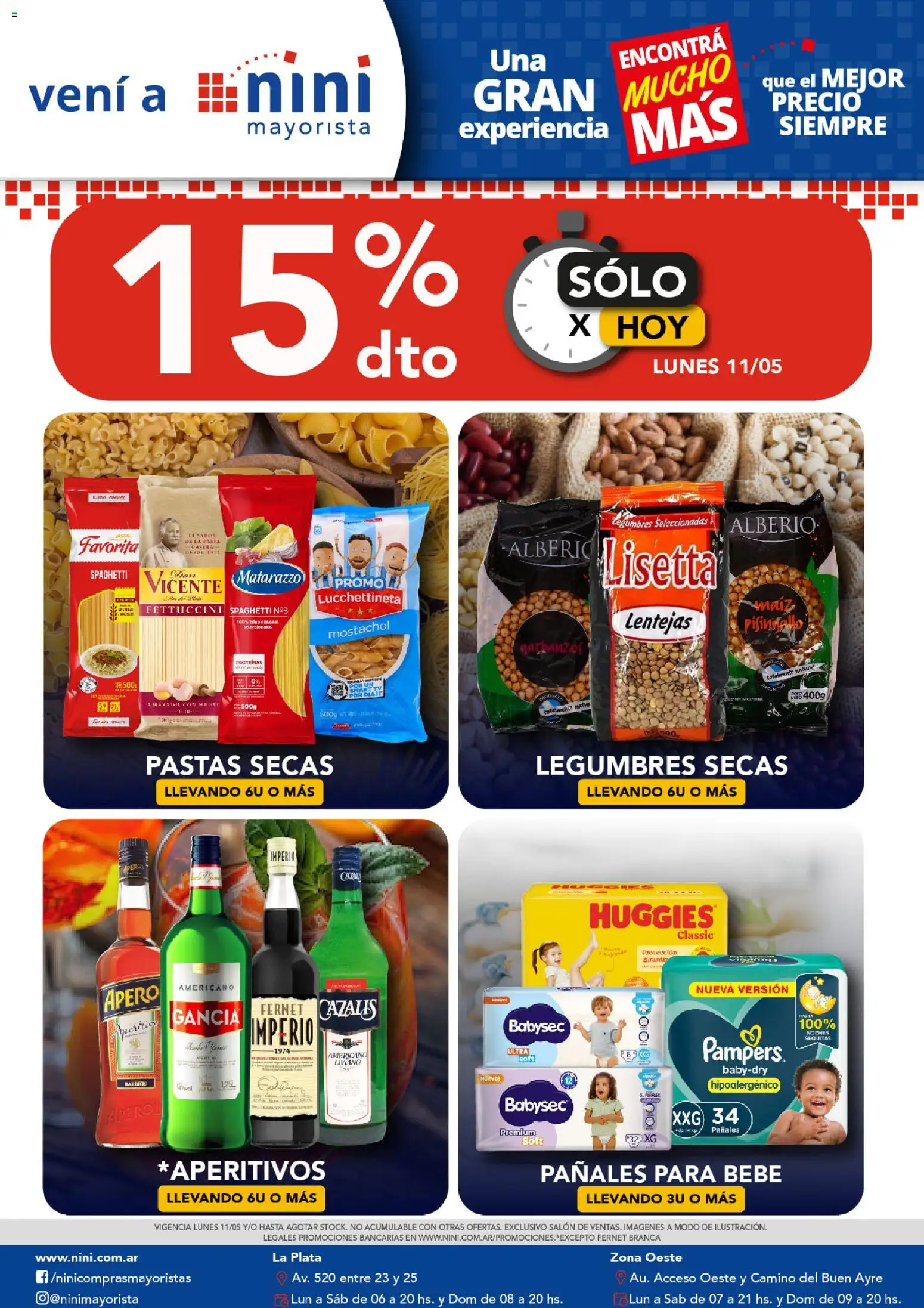 Vista previa del folleto de la tienda NINI Mayorista válido desde el 11/05/2026 
