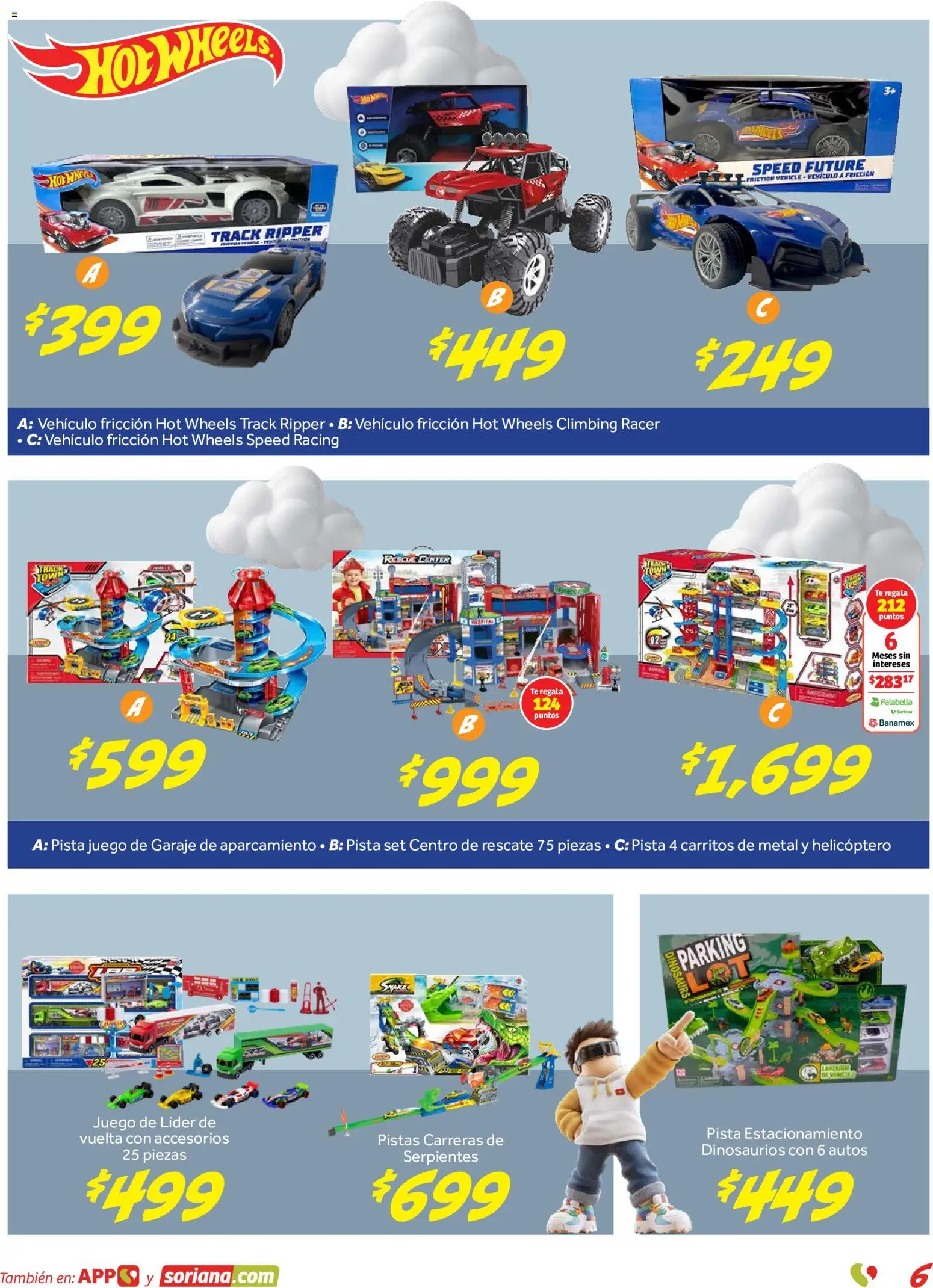 Vista previa las ofertas de la tienda Soriana - Soriana folleto Reino de los Juguetes desde el 15/10/2026 