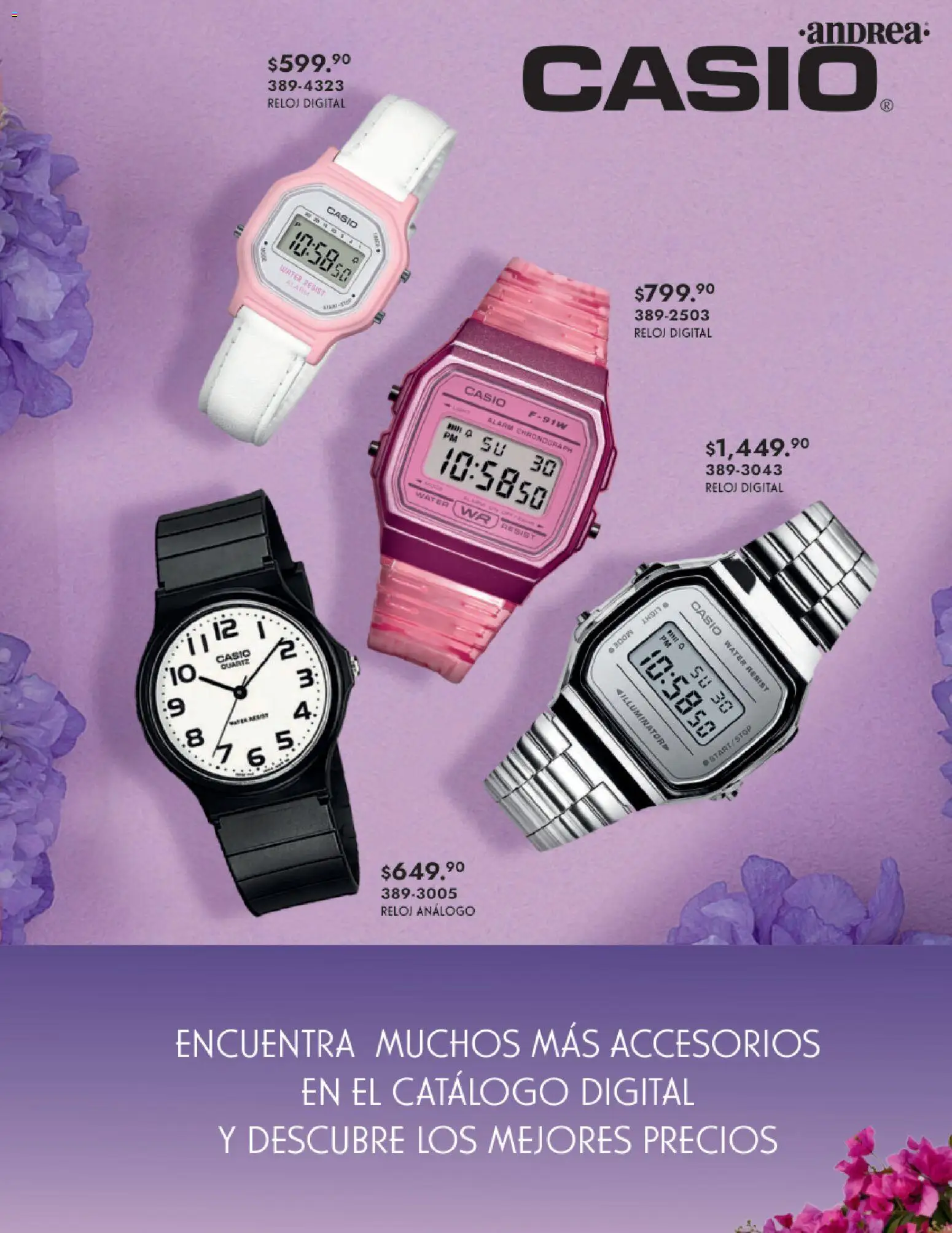 Vista previa las ofertas de la tienda Andrea - Catálogo Primavera desde el 25/01/2026 - Reloj
