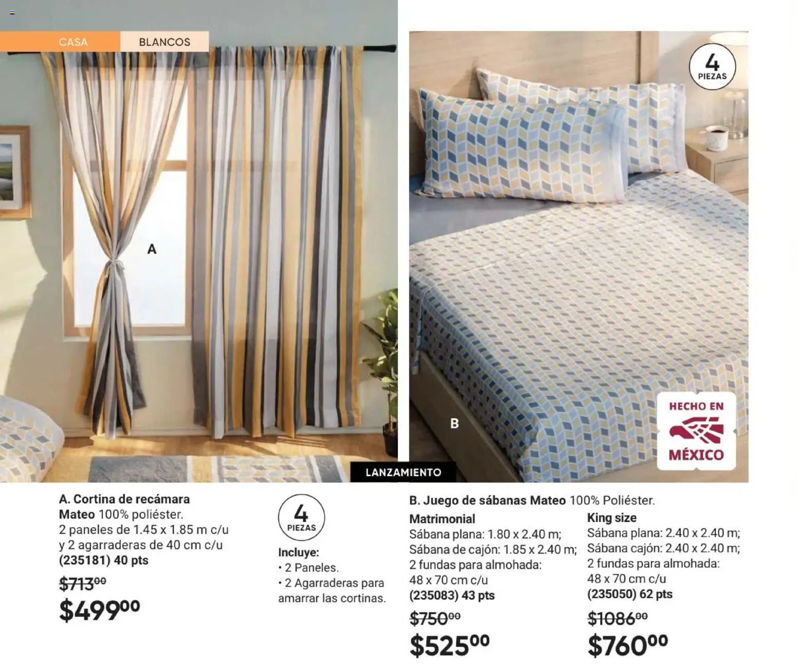 Vista previa las ofertas de la tienda AVON - AVON Casa & Estilo 8 2026 desde el 08/05/2026 - Juego, Almohada, Sabanas