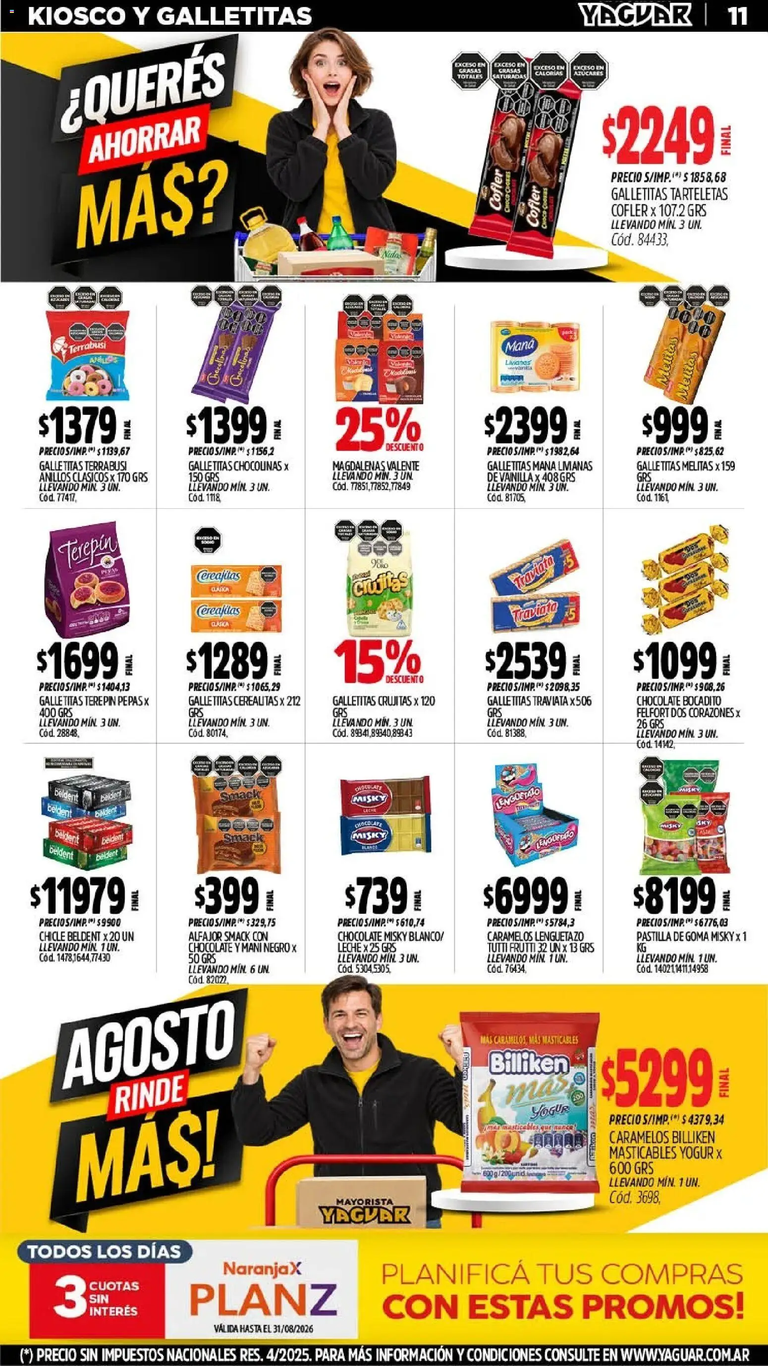 Vista previa del folleto de la tienda Yaguar válido desde el 24/08/2026 