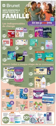 Preview of leaflet Brunet circulaire - Family booklet from shop Brunet is valid from Sep 10, 2026