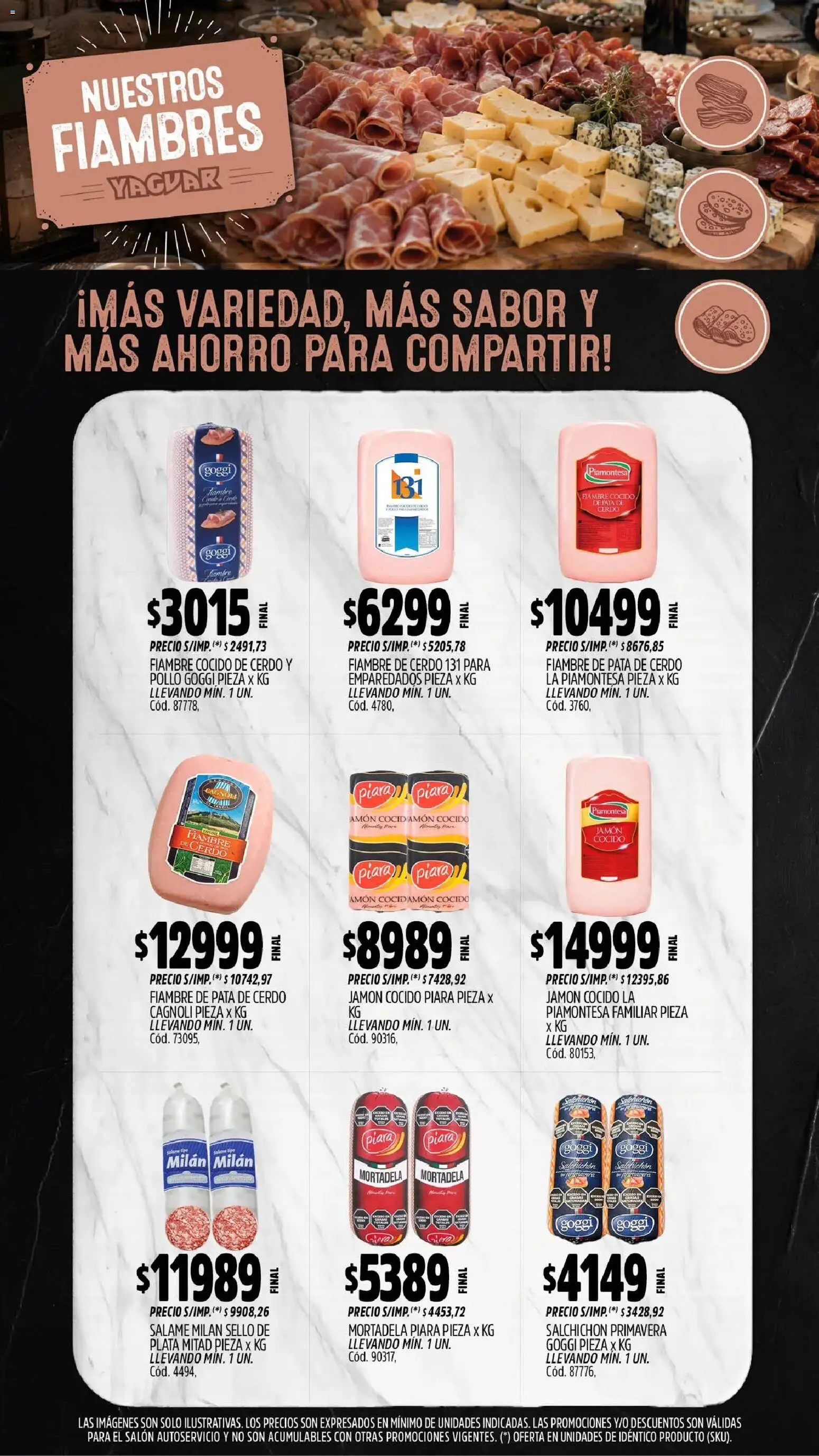 Vista previa del folleto de la tienda Yaguar válido desde el 31/08/2026 