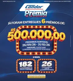 Pré-Visualização do folheto "Supermercados Condor - Ofertas da semana" da loja Supermercados Condor válido a partir de 10/09/2026