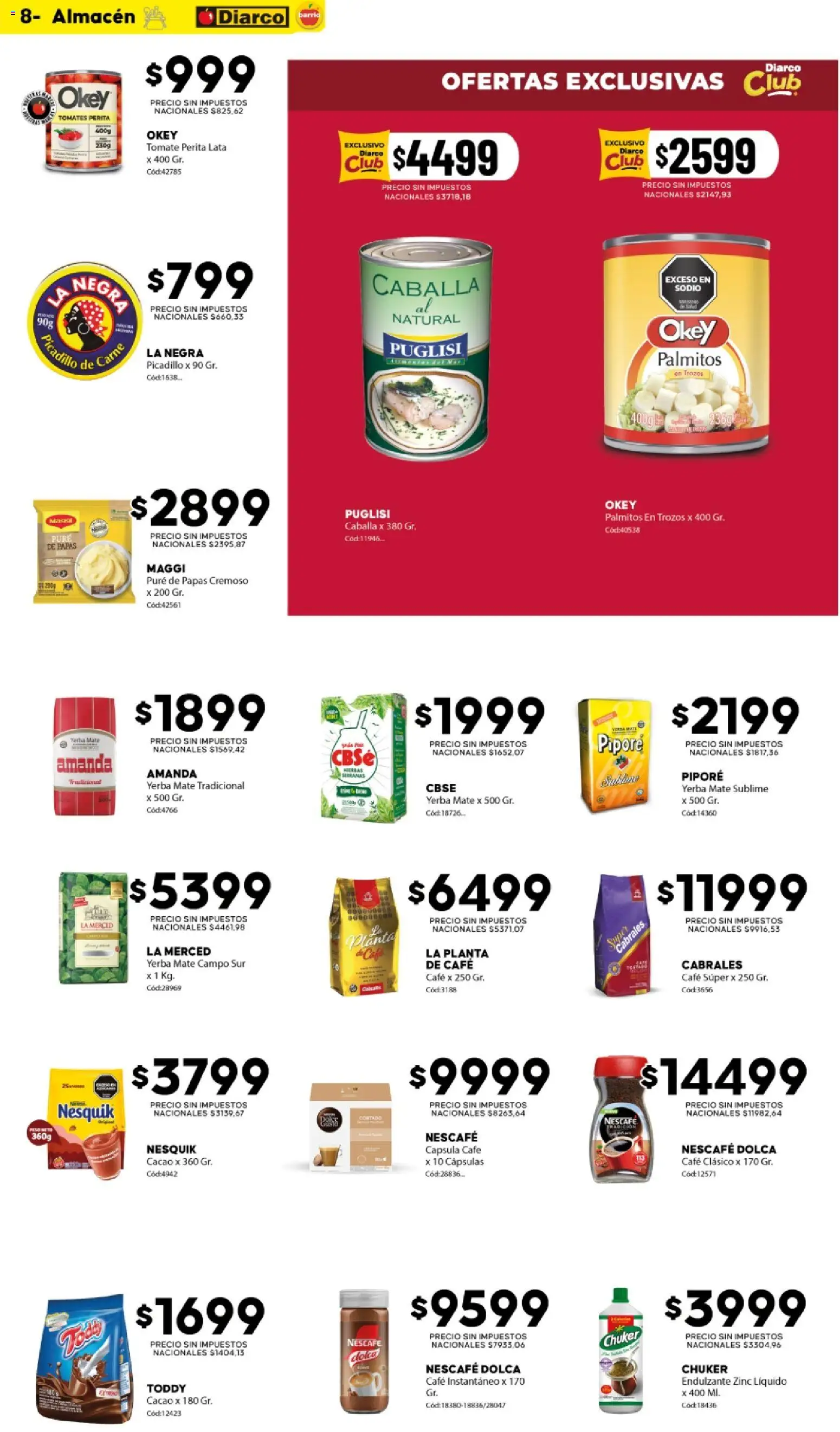 Vista previa del folleto de la tienda Diarco válido desde el 28/09/2026 
