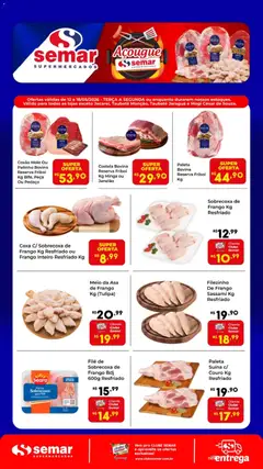 Pré-Visualização do folheto "Semar Supermercado ofertas Quinta e Sexta do Açougue" da loja Semar Supermercado válido a partir de 12/05/2026