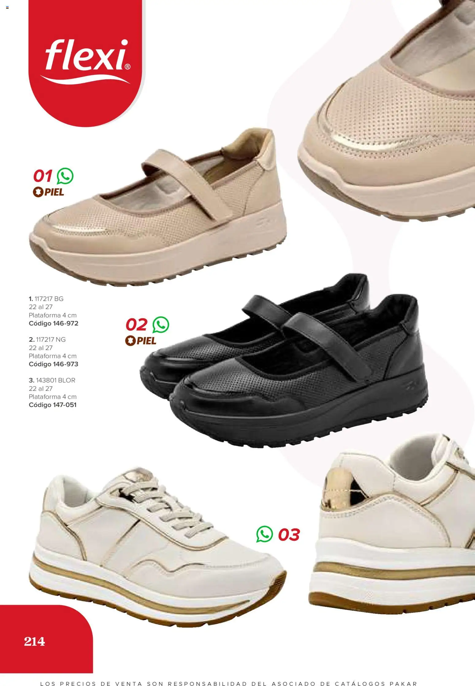 Vista previa las ofertas de la tienda SC Pakar - SC Pakar catálogo Mujer desde el 31/07/2026 