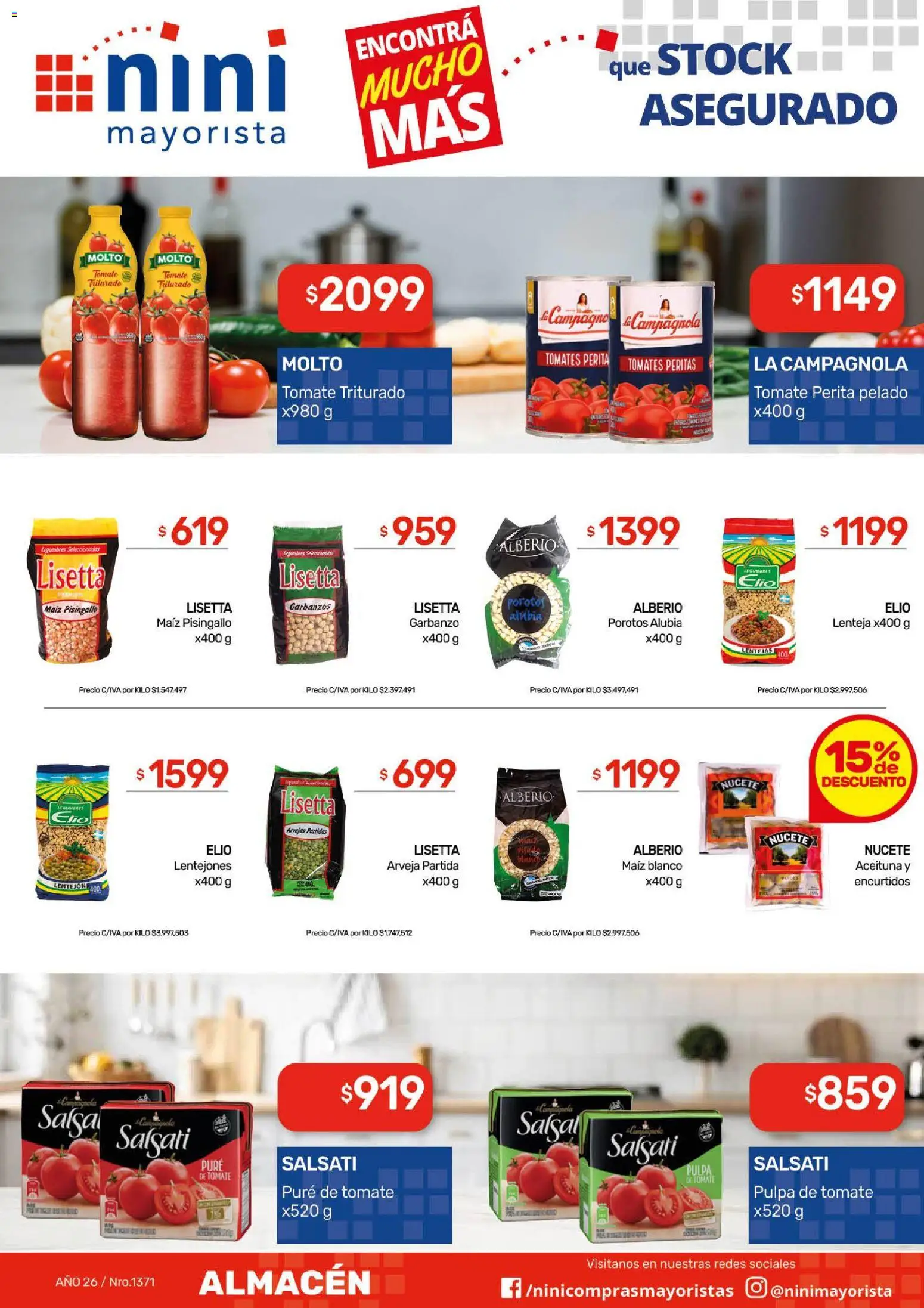 Vista previa del folleto de la tienda NINI Mayorista válido desde el 03/08/2026 