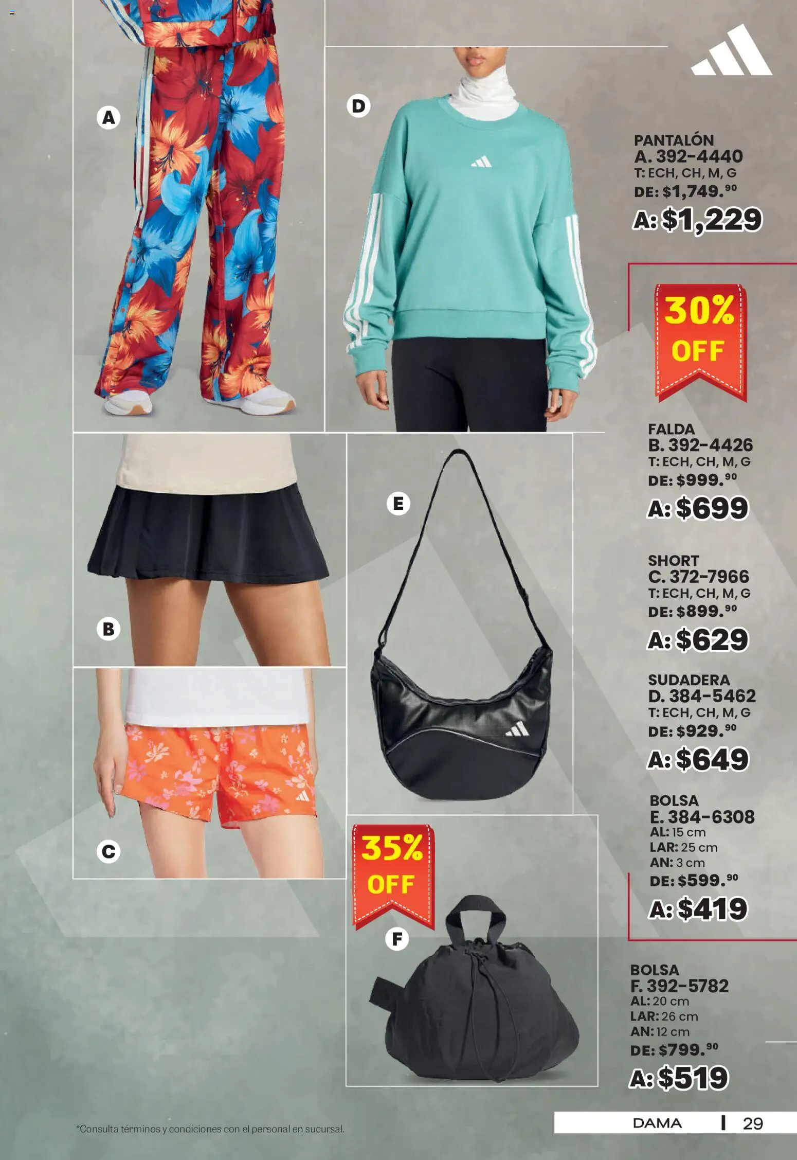 Vista previa las ofertas de la tienda Andrea - Andrea catálogo Sport desde el 30/08/2026 