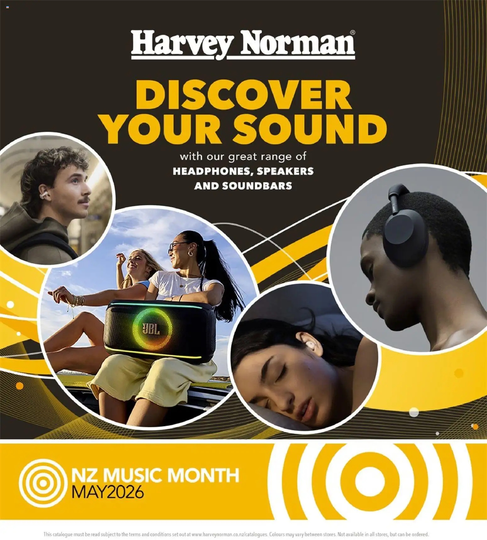 Preview of catalogue Harvey Norman Discover Your Sound, Products to Celebrate this Music Month from shop Harvey Norman valid 1 May 2026
