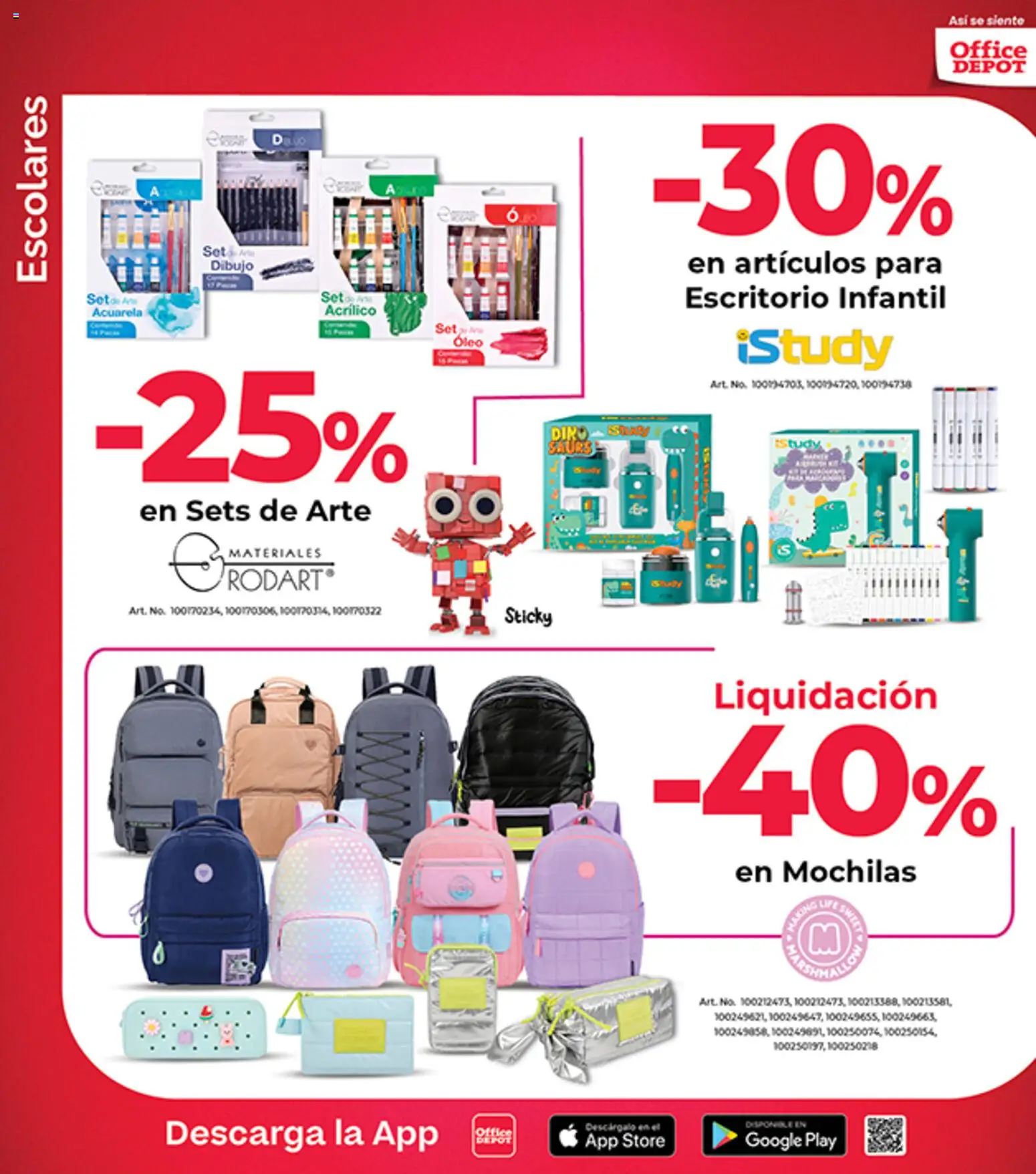 Vista previa las ofertas de la tienda Office Depot - Office Depot catálogo desde el 01/04/2026 - Escritorio