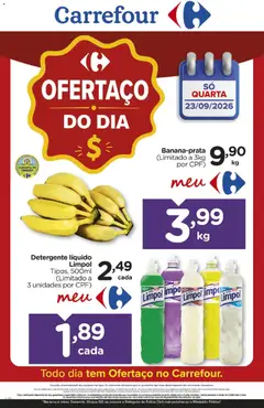 Pré-Visualização do folheto "Carrefour ofertas do Dia" da loja Carrefour válido a partir de 23/09/2026