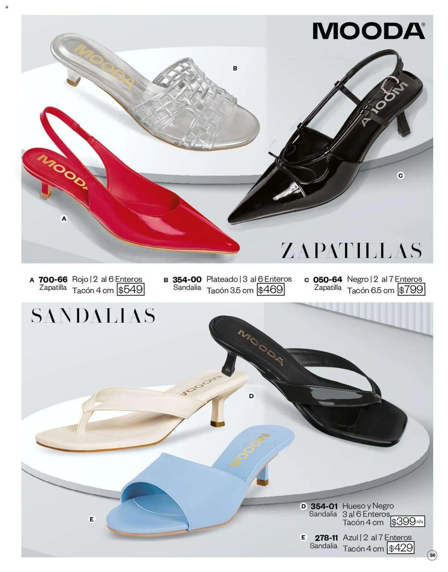 Vista previa las ofertas de la tienda Cklass - Cklass catálogo Verano Mooda desde el 05/03/2026 - Sandalias, Zapatillas
