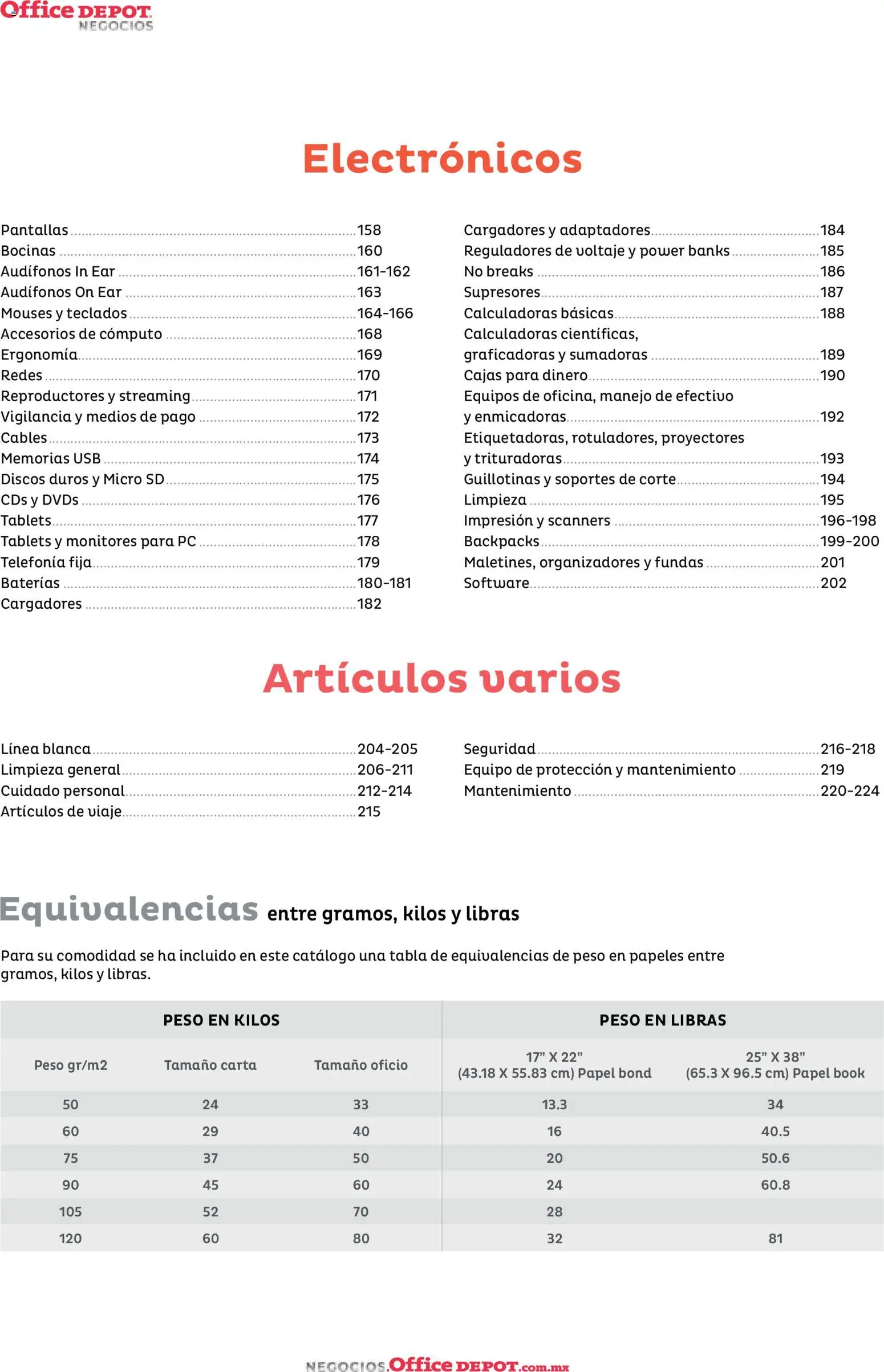 Vista previa las ofertas de la tienda Office Depot - Catálogo 2026 desde el 12/01/2026 