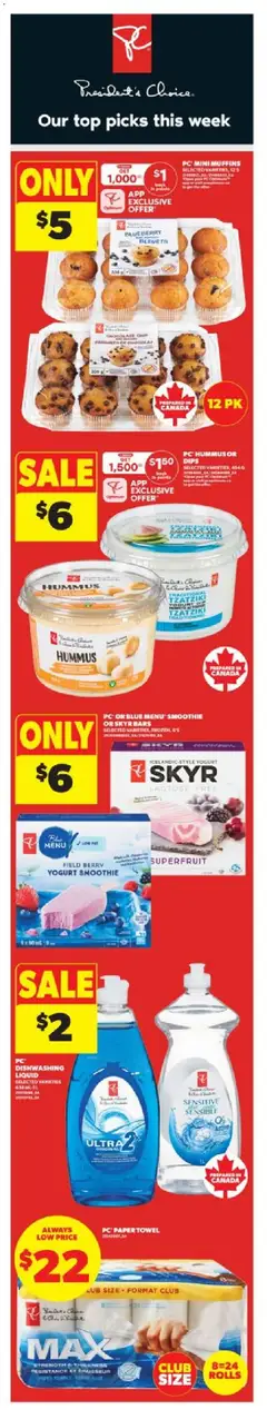Preview of leaflet Real Canadian Superstore weekly flyer / circulaire from shop Real Canadian Superstore is valid from Apr 23, 2026