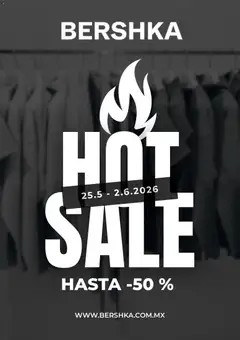 Vista previa las ofertas de la tienda Bershka - Bershka Hot Sale desde el 25/05/2026 