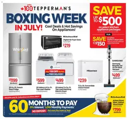 Preview of leaflet Tepperman's - Catalogue from shop Tepperman's is valid from Jul 17, 2026