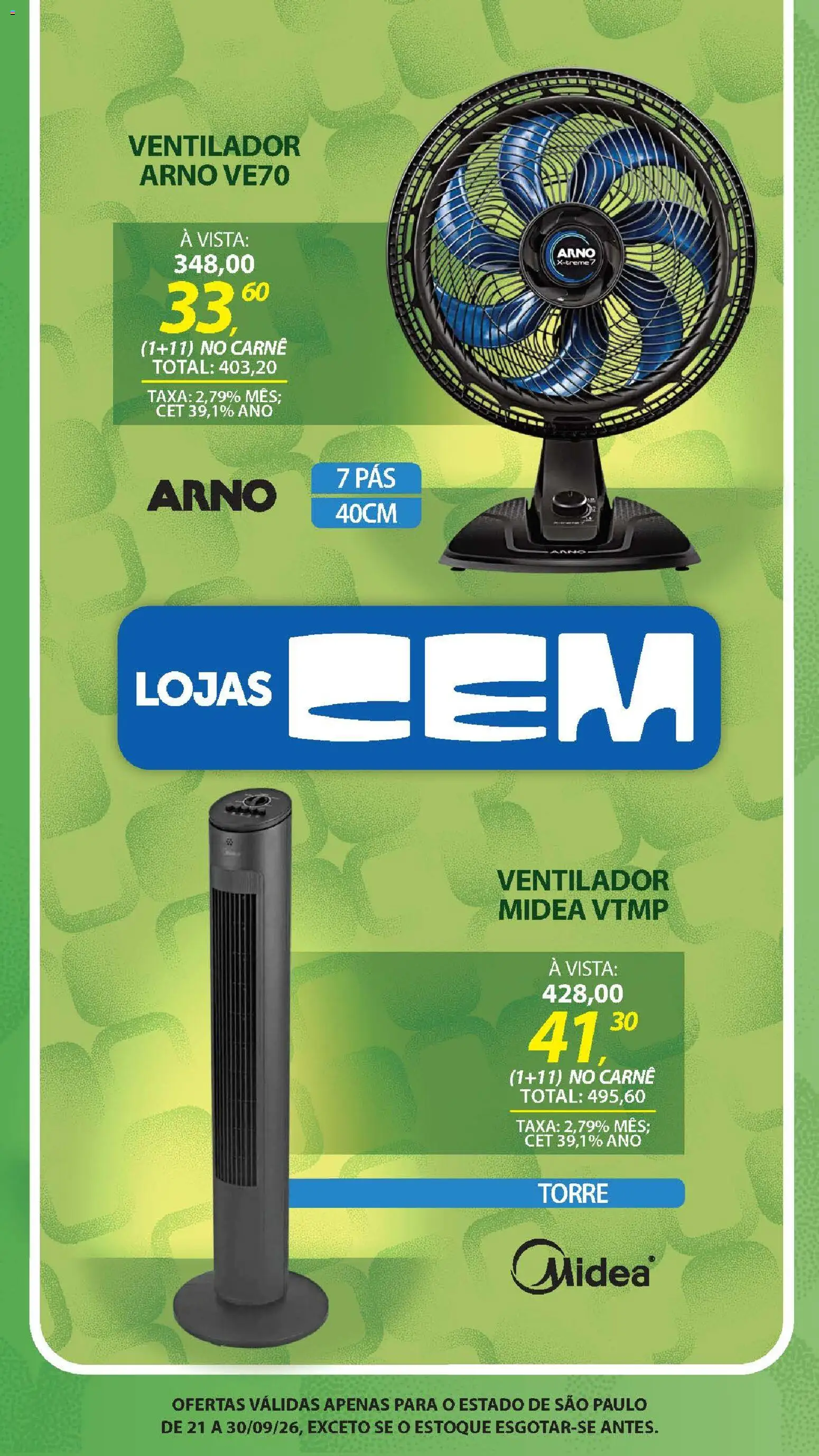 Ofertas Lojas Cem até 30/09/2026. - Página 120