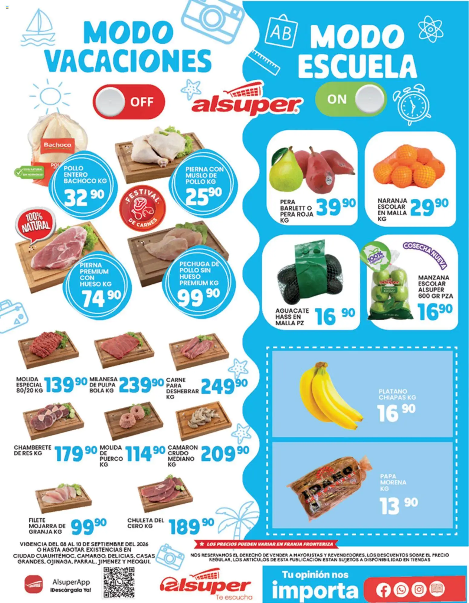 Vista previa las ofertas de la tienda Alsuper - Alsuper folleto desde el 08/09/2026 