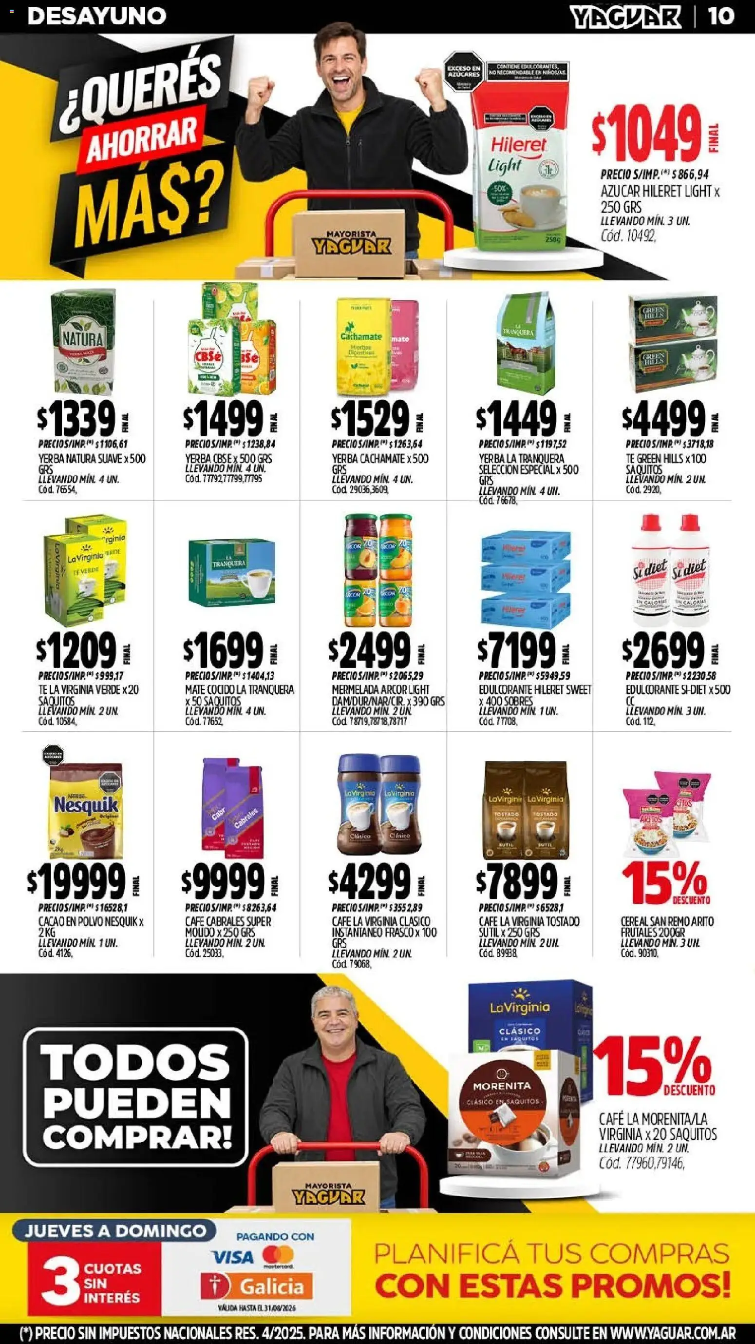 Vista previa del folleto de la tienda Yaguar válido desde el 24/08/2026 