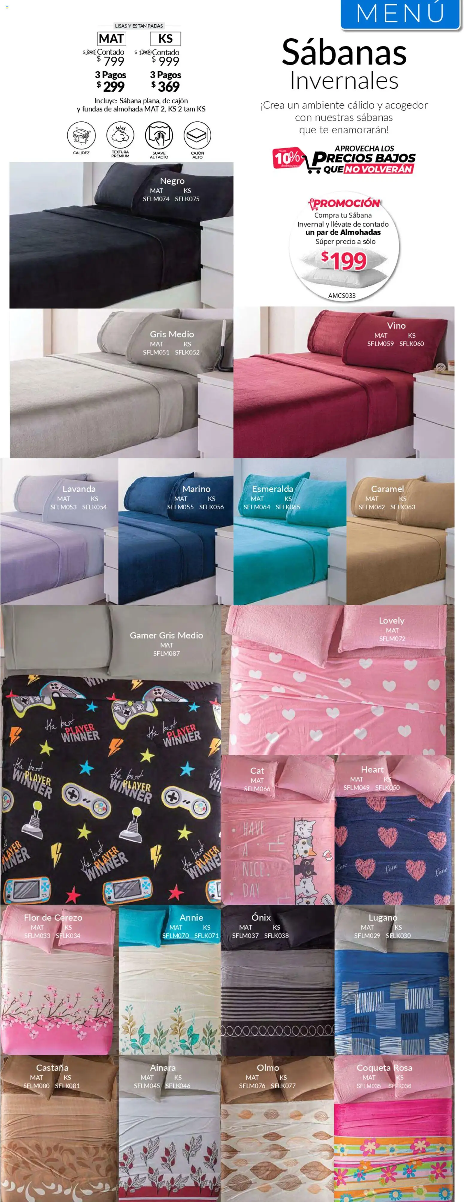 Vista previa las ofertas de la tienda Colchas Concord - Colchas Concord catálogo desde el 01/05/2026 