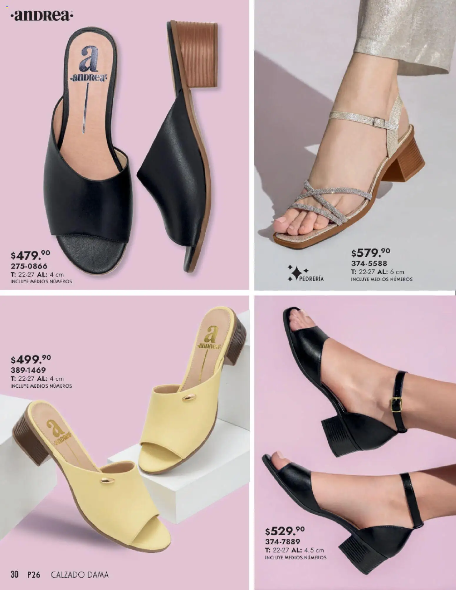 Vista previa las ofertas de la tienda Andrea - Catálogo Calzado Dama desde el 25/01/2026 