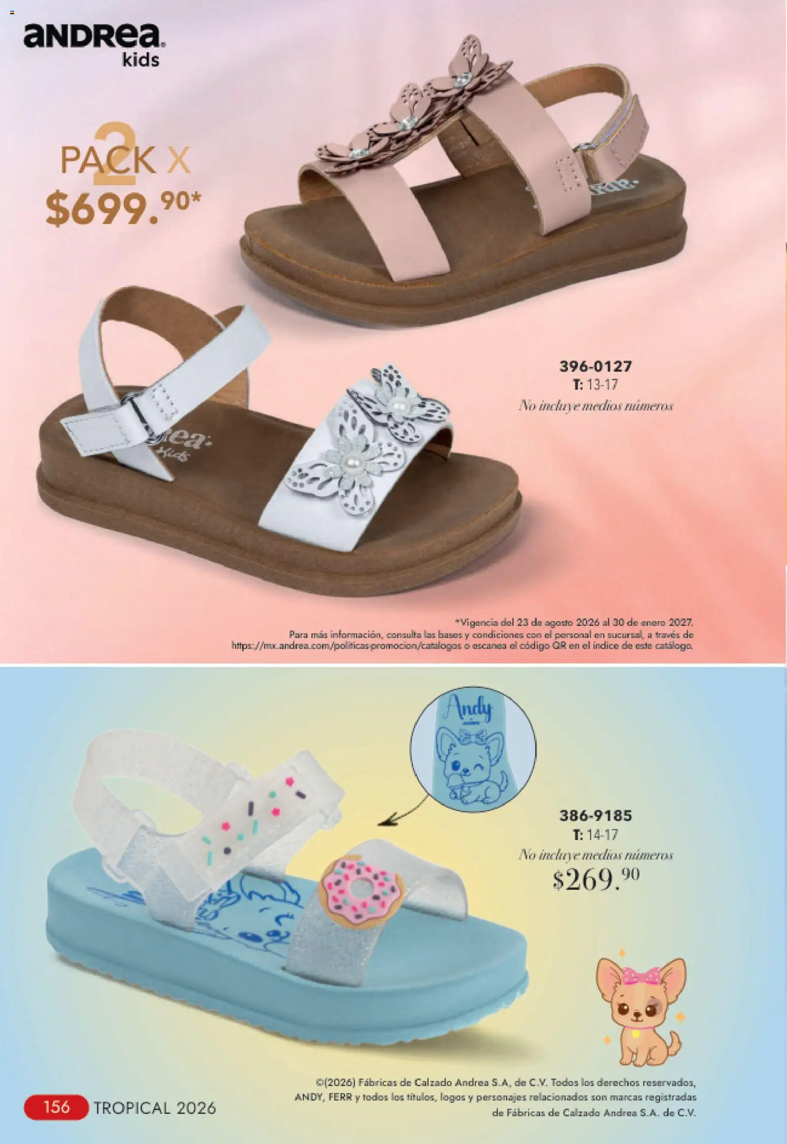 Vista previa las ofertas de la tienda Andrea - Andrea catálogo Tropical desde el 23/08/2026 