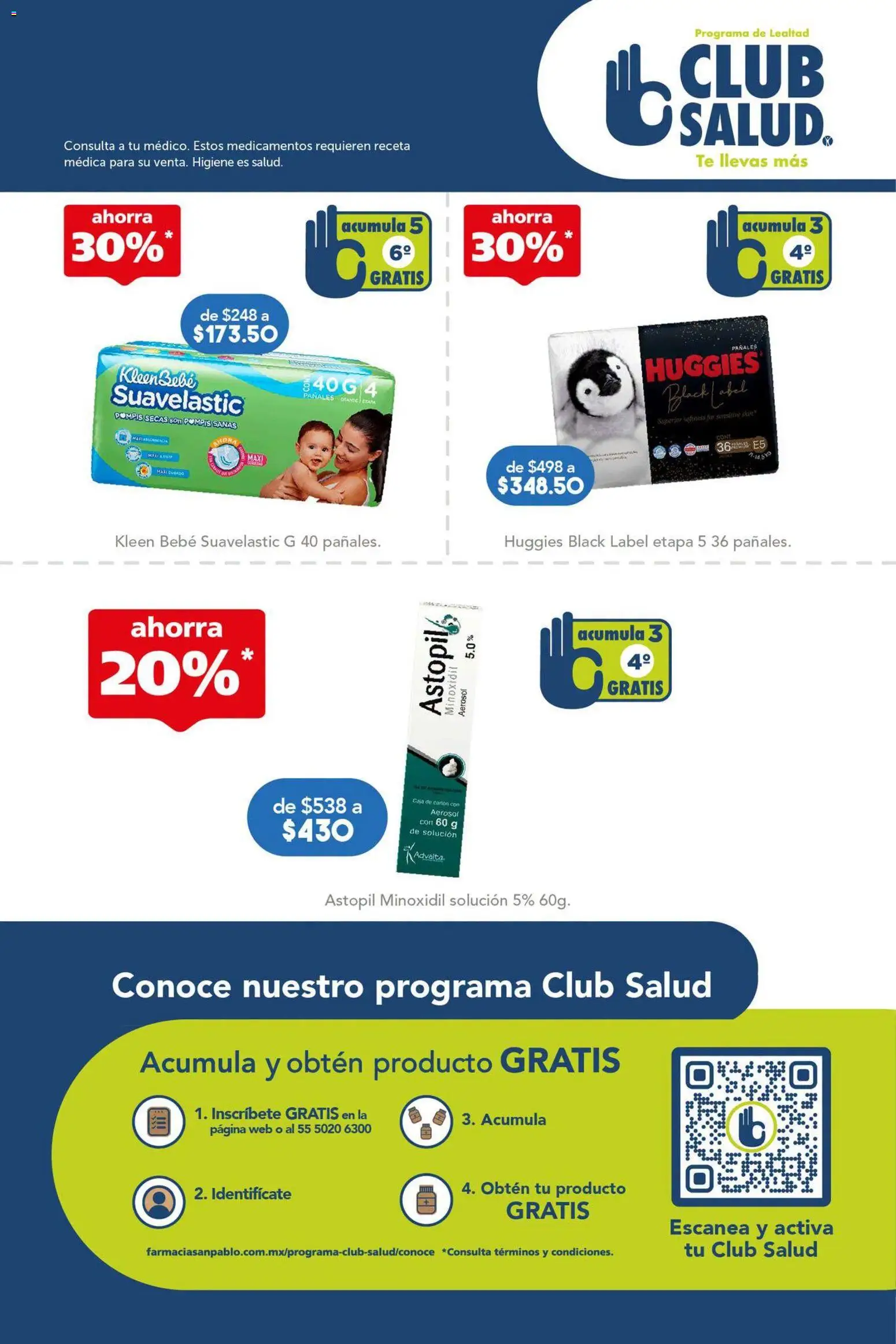 Vista previa las ofertas de la tienda Farmacia San Pablo - Farmacia San Pablo catálogo desde el 30/08/2026 