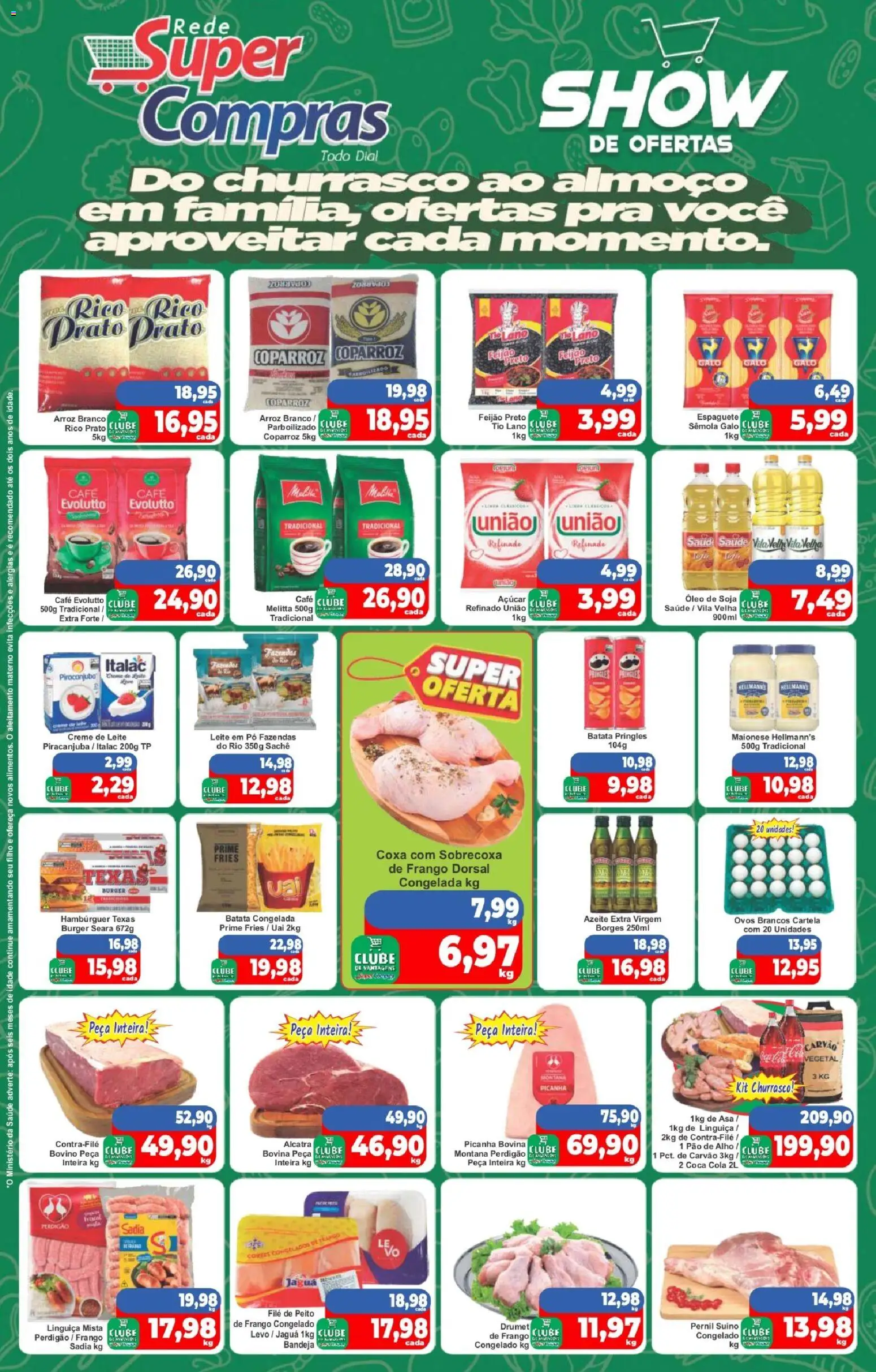 Pré-Visualização do folheto "Rede Super Compras - Ofertas da semana" da loja Rede Super Compras válido a partir de 15/05/2026