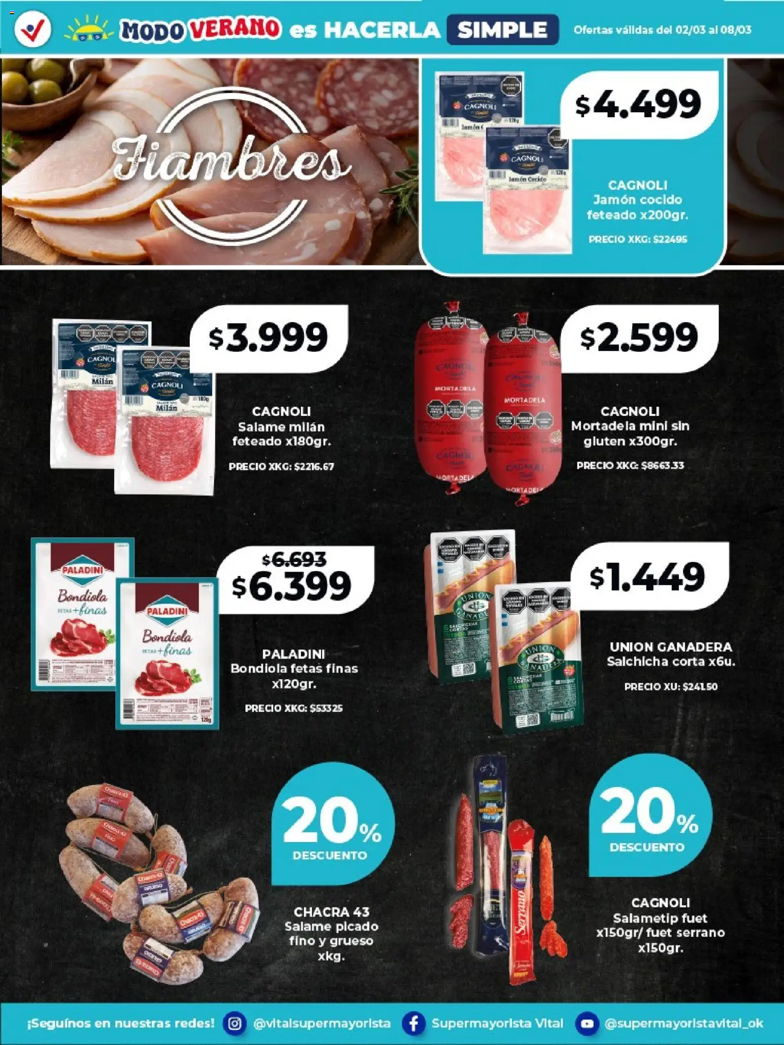 Vista previa del folleto de la tienda Vital válido desde el 02/03/2026 