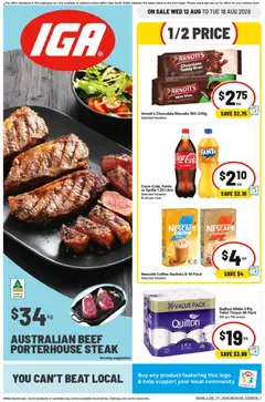 Preview of catalogue IGA catalogue NSW from shop IGA valid 12/08/2026