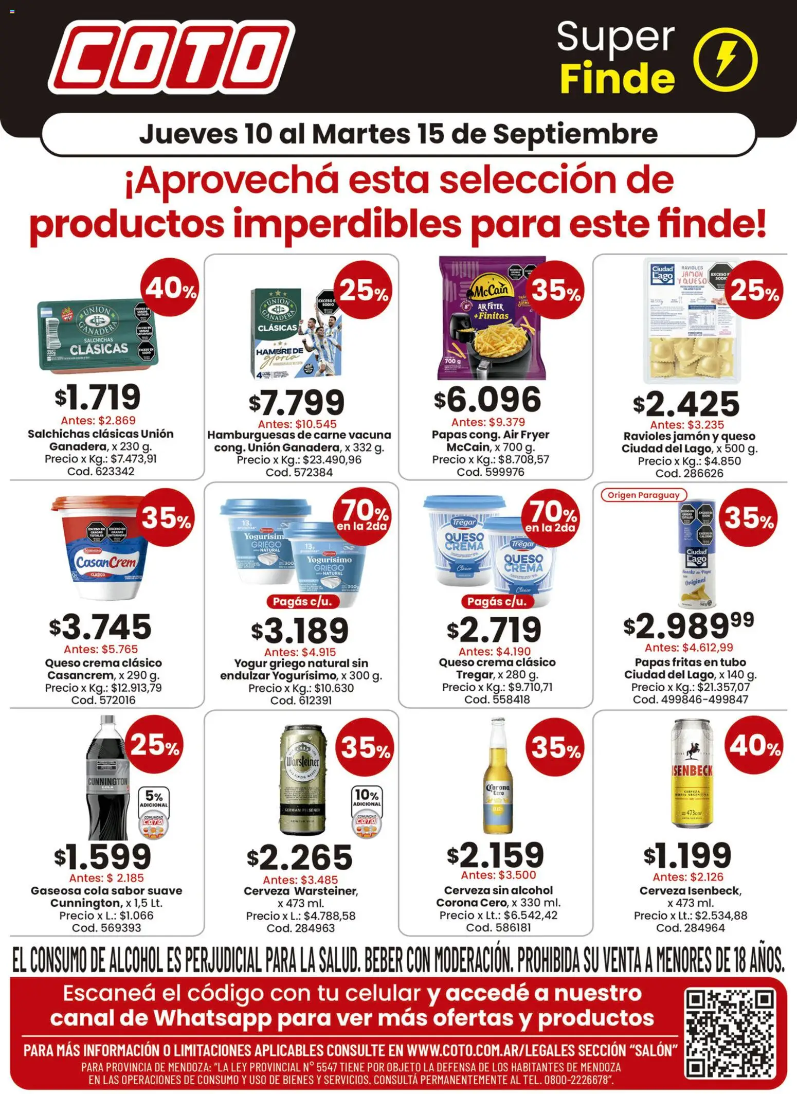 Vista previa del folleto de la tienda Coto válido desde el 10/09/2026 