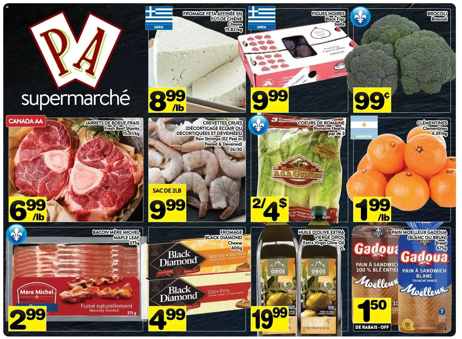 Preview of leaflet Pa Supermarché weekly flyer / circulaire from shop Pa Supermarché is valid from Sep 07, 2026