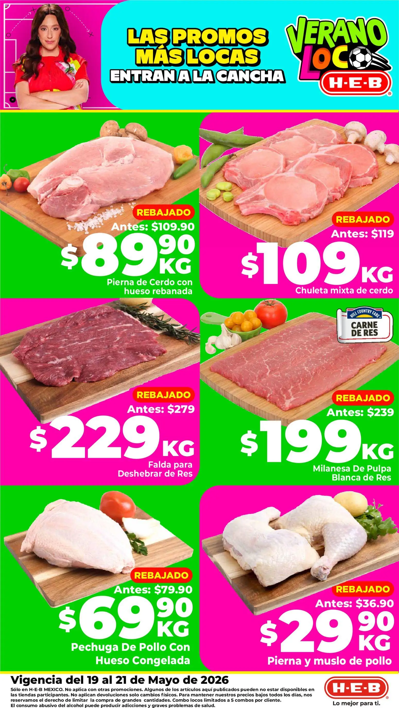 Vista previa las ofertas de la tienda H-E-B - H-E-B folleto Ofertas desde el 19/05/2026 