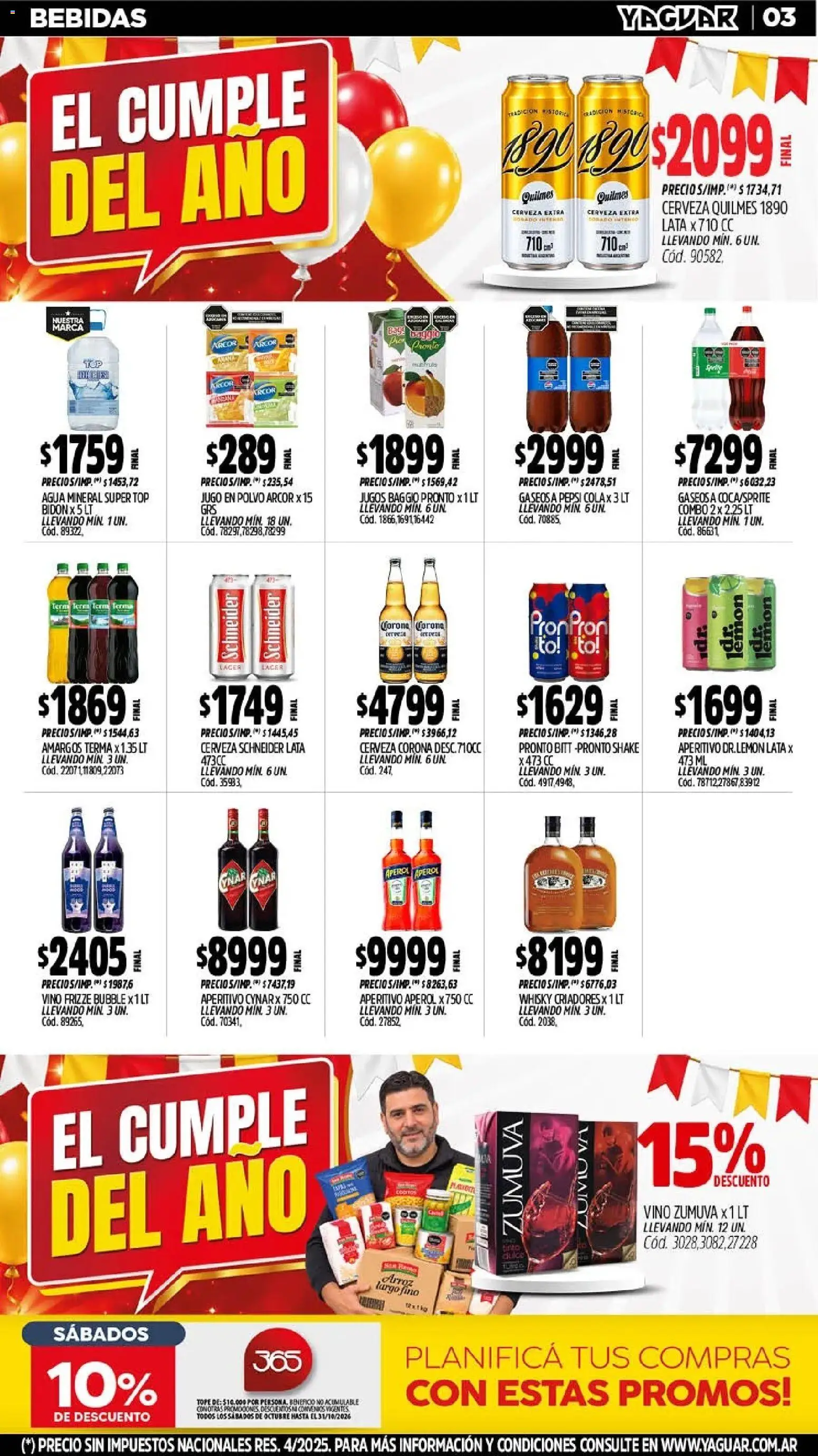 Vista previa del folleto de la tienda Yaguar válido desde el 12/10/2026 