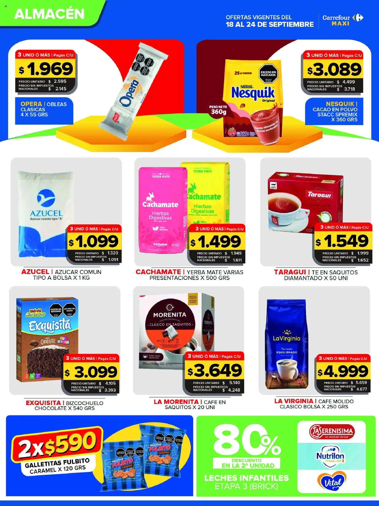 Vista previa del folleto de la tienda Carrefour Maxi válido desde el 18/09/2026 