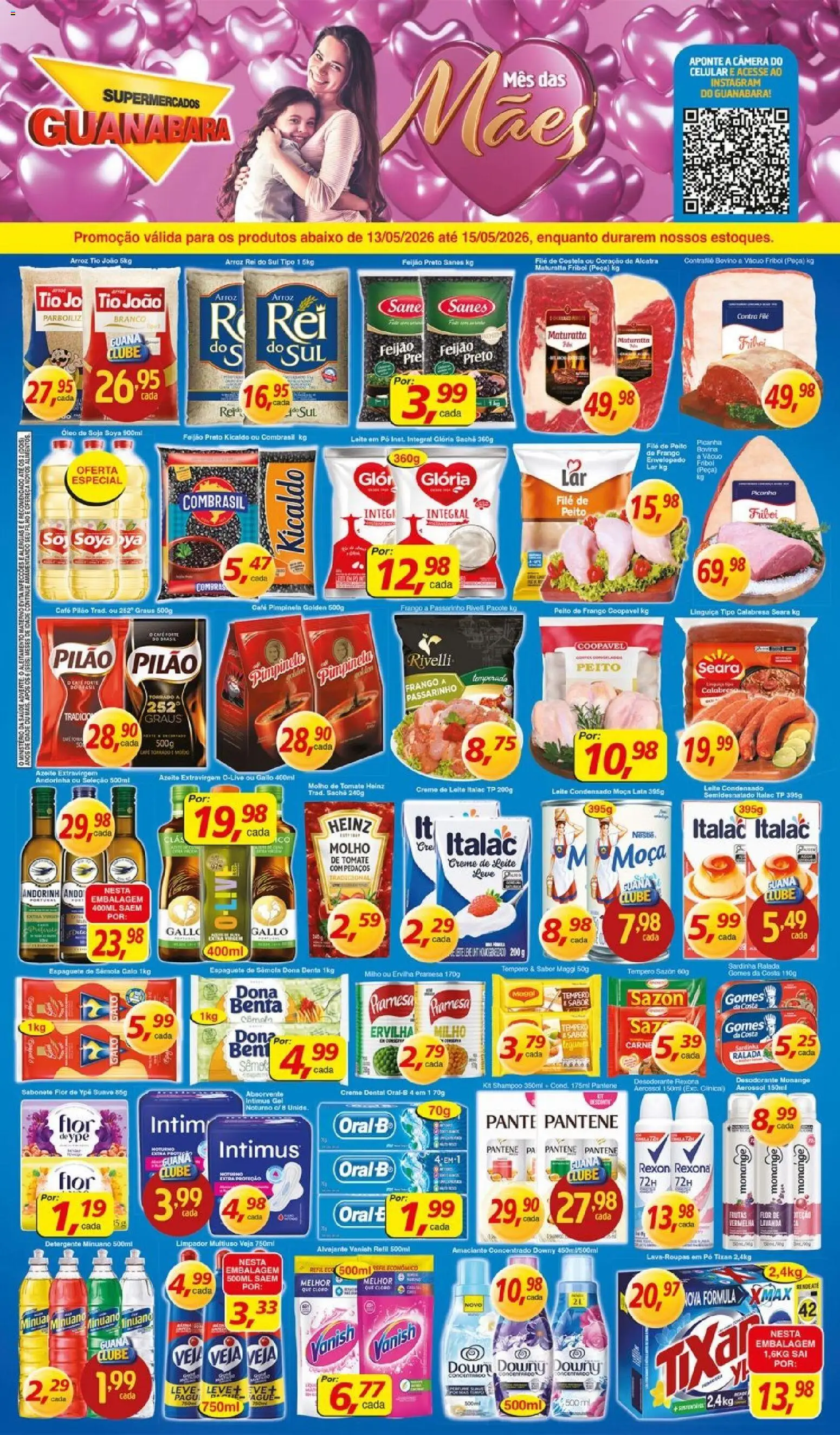 Pré-Visualização do folheto "Guanabara promoção" da loja Supermercados Guanabara válido a partir de 13/05/2026