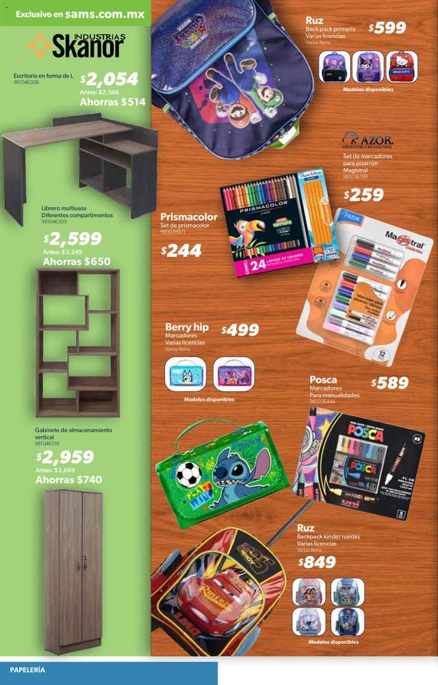 Nuevo catálogo de Sam's Club a partir del 03/07