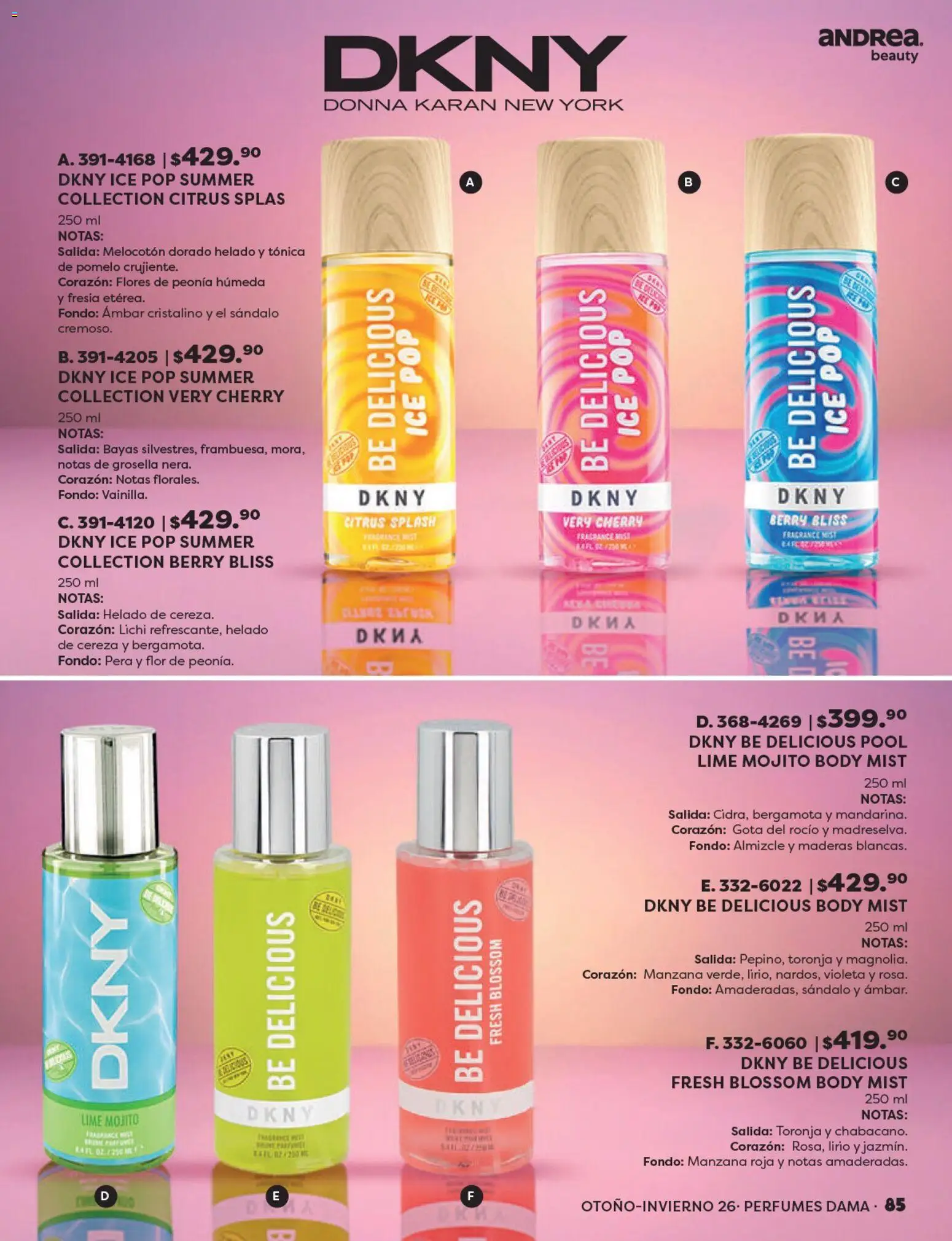 Vista previa las ofertas de la tienda Andrea - Andrea catálogo Beauty desde el 23/08/2026 