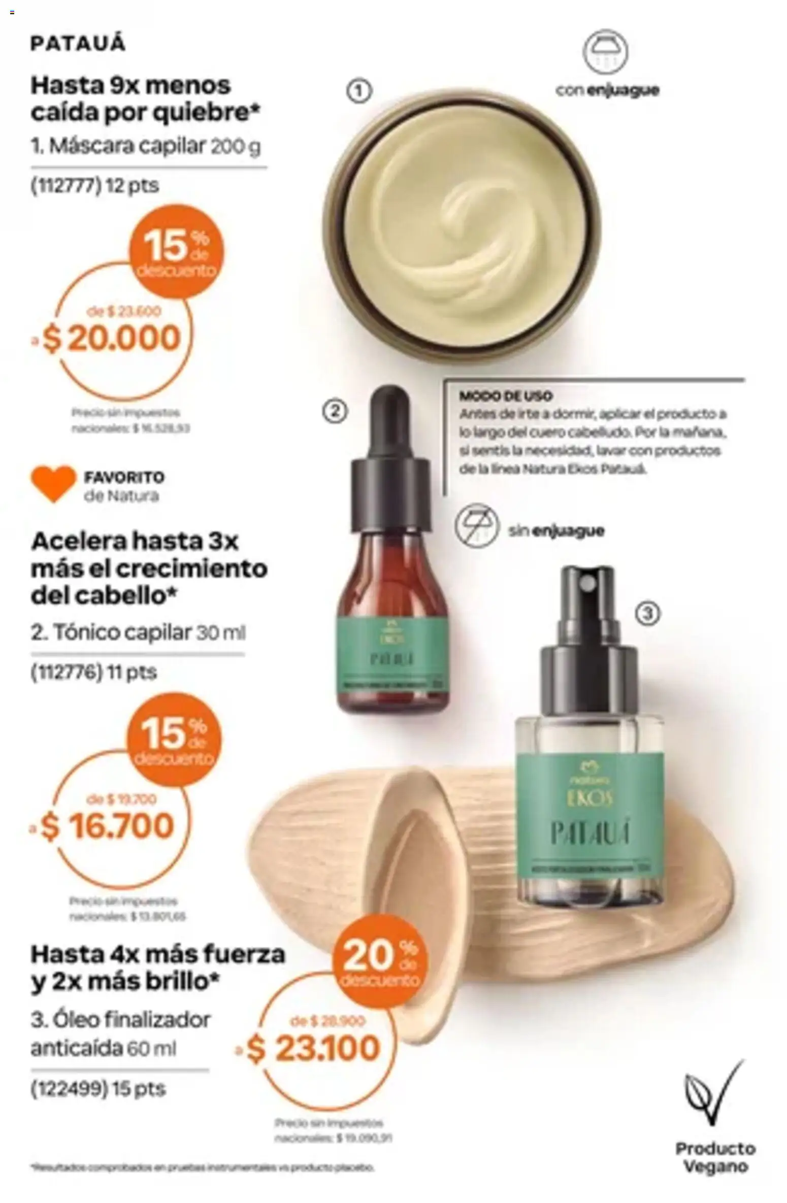 Vista previa del folleto de la tienda Natura válido desde el 01/10/2026 - Máscara