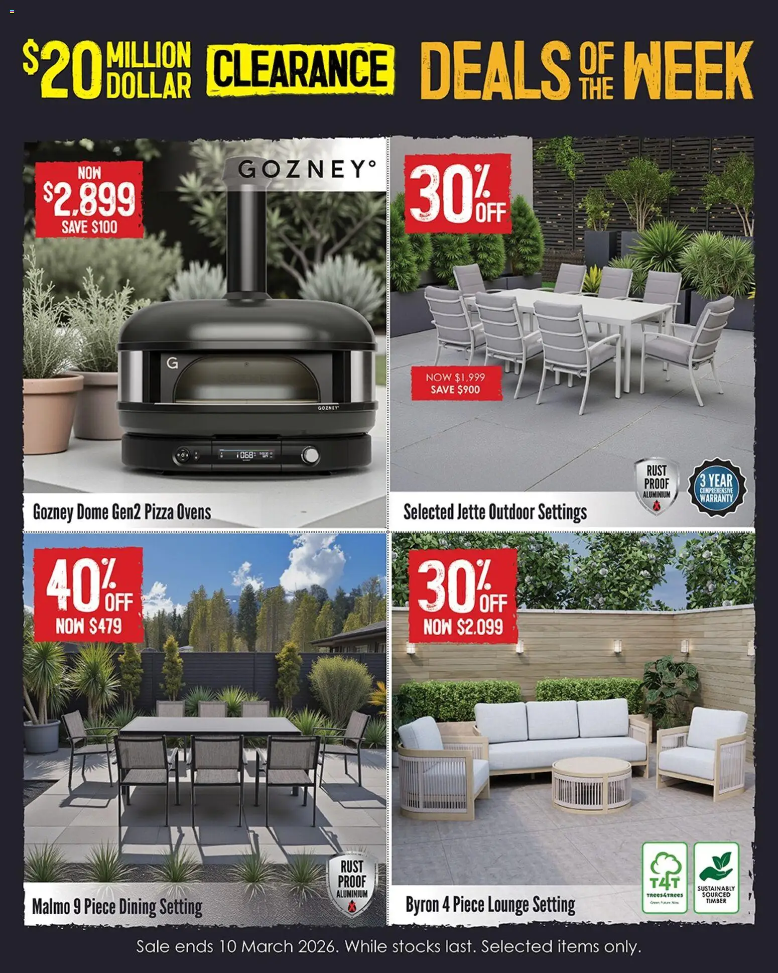 Preview of catalogue Barbeques Galore Deals of the Week from shop Barbeques Galore valid 06/03/2026 - Pizza
