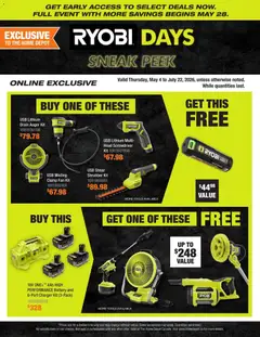 Preview of leaflet Home Depot flyer from shop Home Depot is valid from May 21, 2026